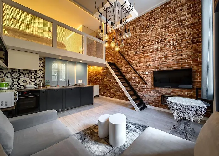 Loft With Mezzanine By Bookinghost * Wroclaw