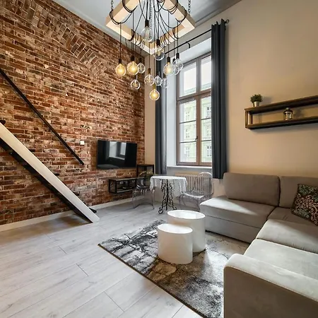 Loft With Mezzanine By Bookinghost 아파트 브로츠와프