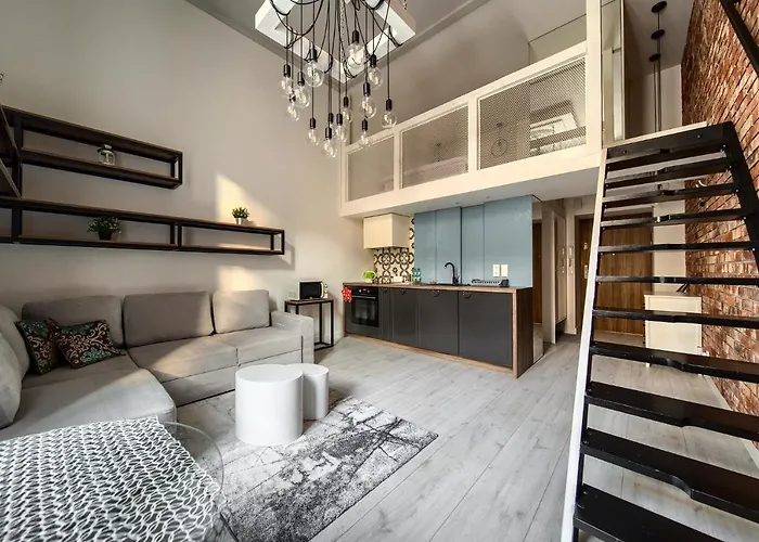 Apartment Loft With Mezzanine By Bookinghost Wroclaw