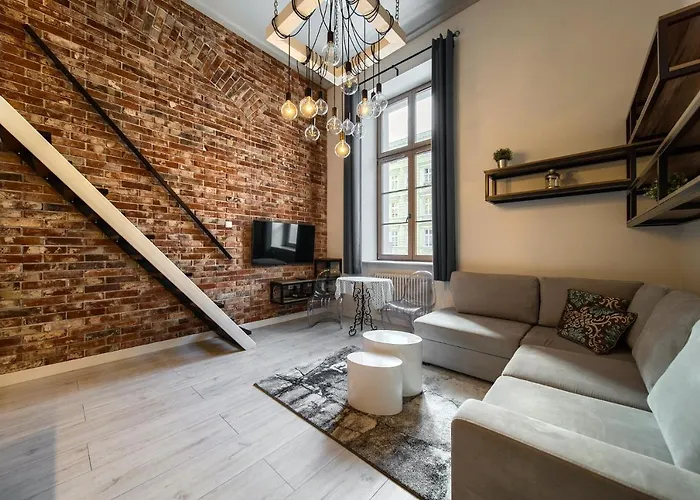 Loft With Mezzanine By Bookinghost 아파트 브로츠와프